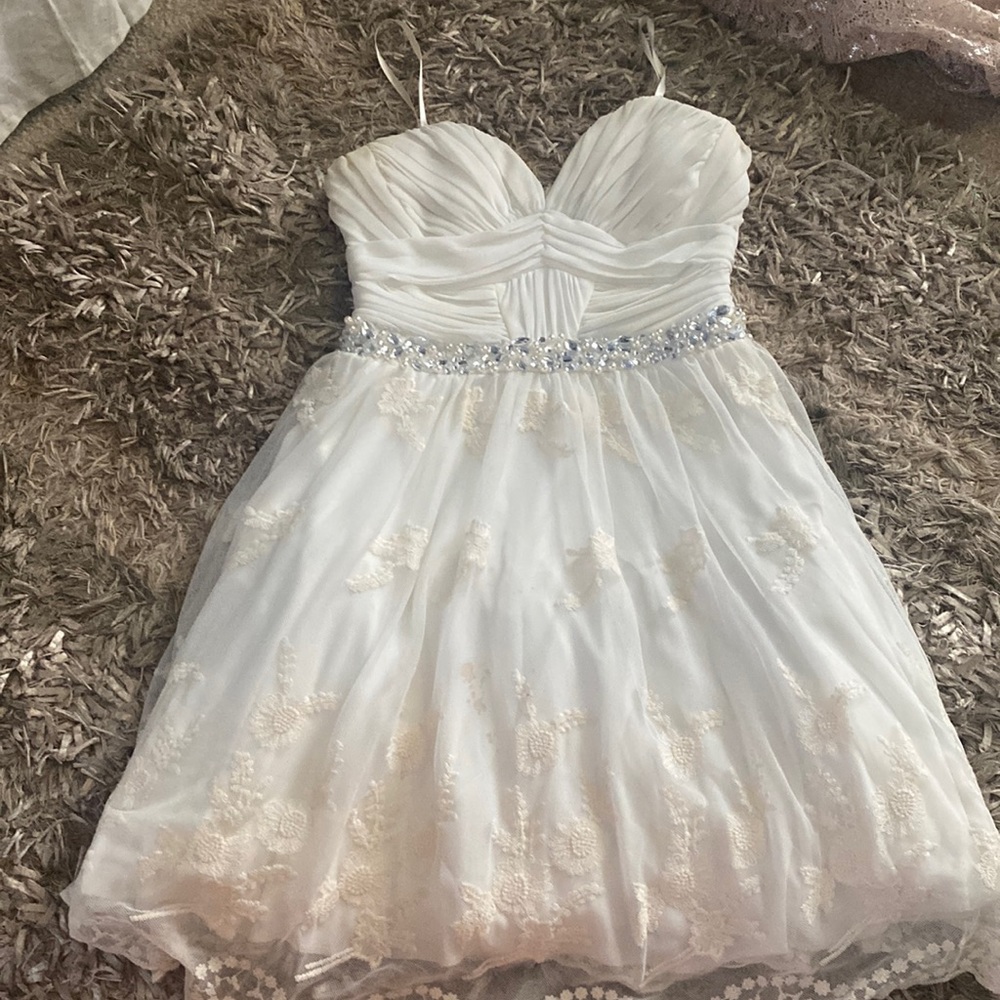 City studio size 5 strapless dress